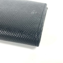 CELINE with coin compartment Two fold Long Wallet Black