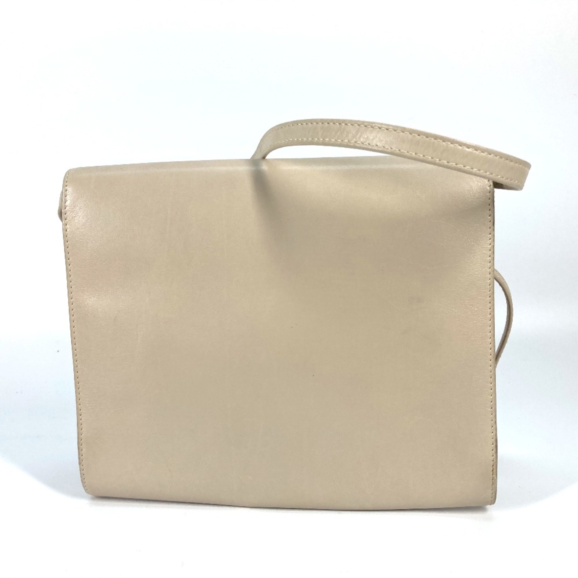 CELINE Pochette Bag Crossbody Vintage 2WAY Clutch Bag Shoulder Bag Beige