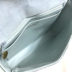 Chanel CC Mark bag shoulder flap Shoulder Bag Light blue gray Based