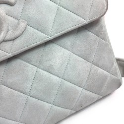 Chanel CC Mark bag shoulder flap Shoulder Bag Light blue gray Based