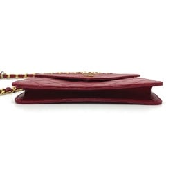 Chanel Bicolole Bag Chain Shoulder Shoulder Bag Red x GoldHardware