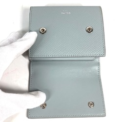 CELINE Compact wallet Trifold wallet mineral Light Blue Based