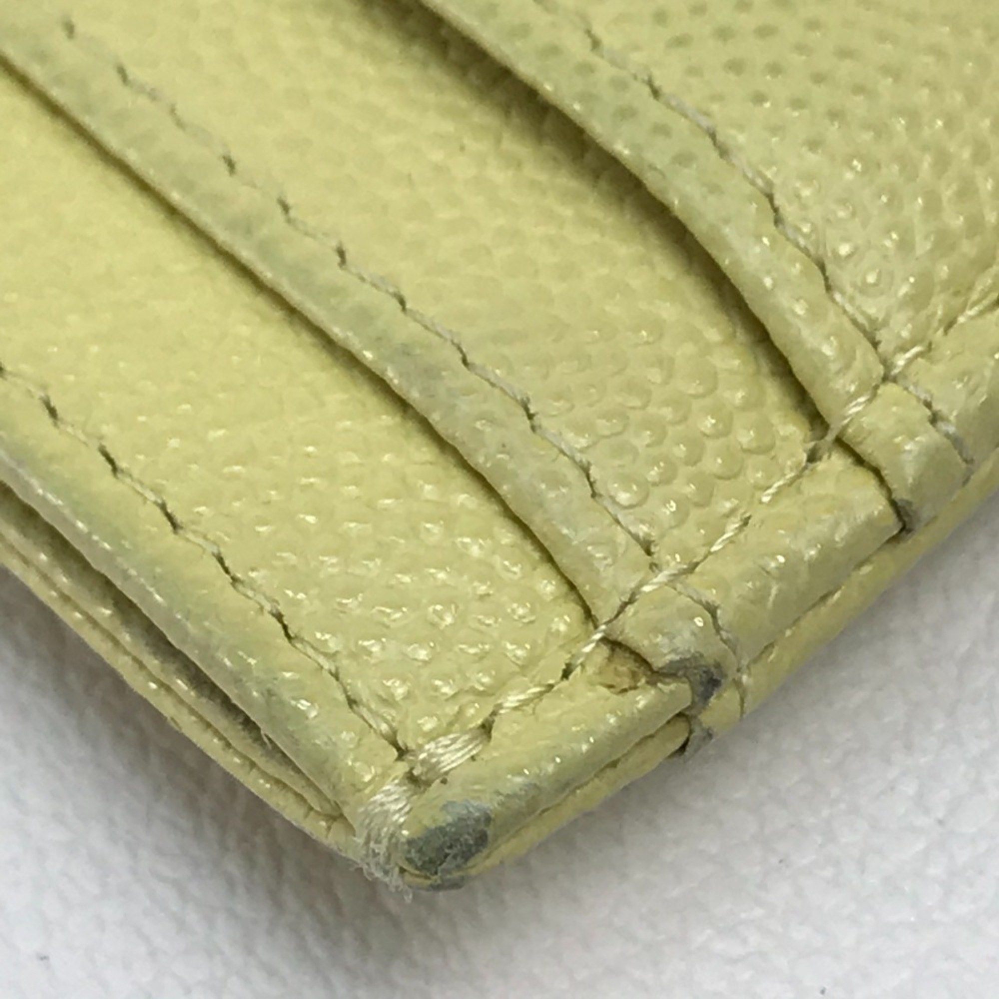 Chanel CC Mark Pass holder Card Case Light yellow