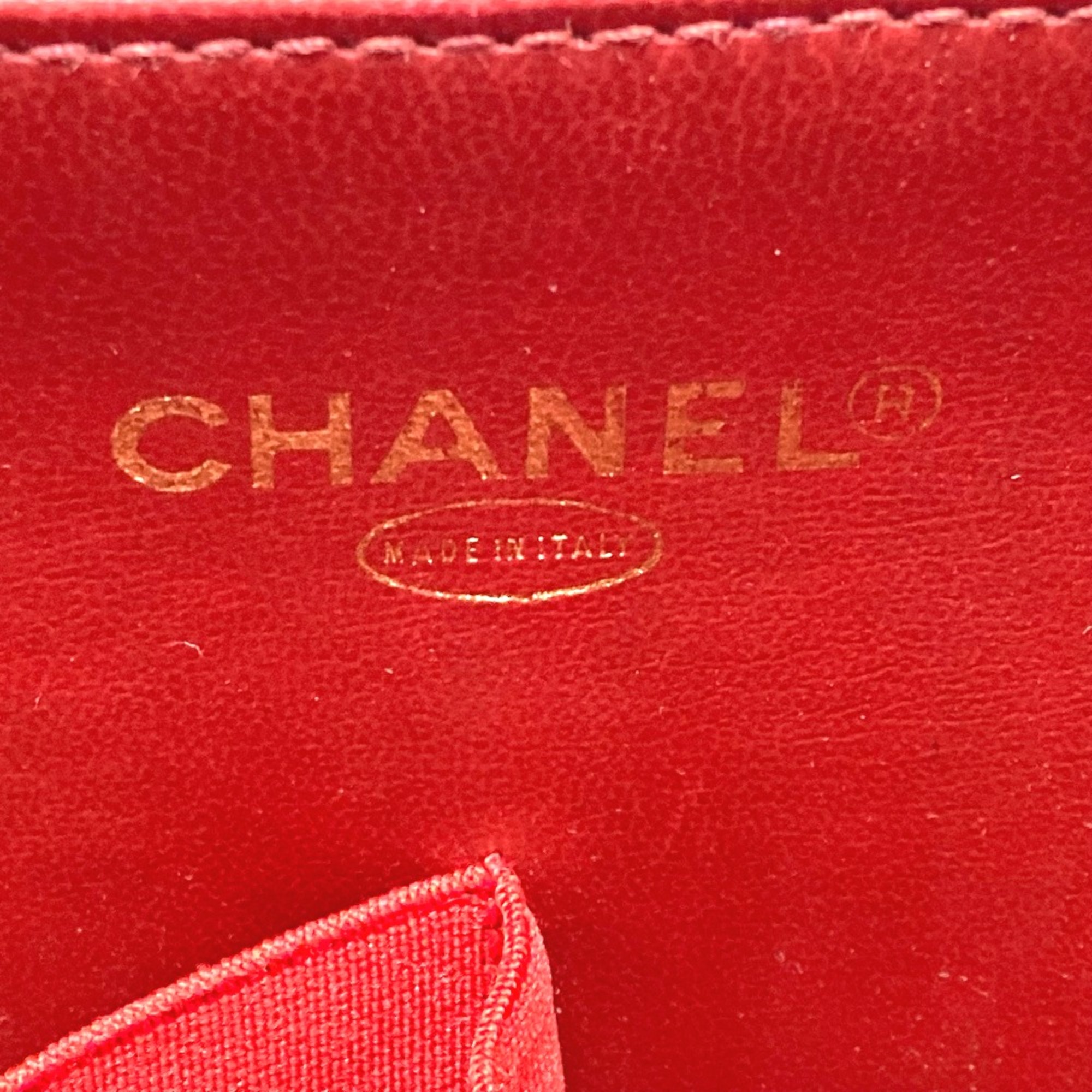 Chanel CC Mark Bag 2WAY Shoulder Bag Red GoldHardware