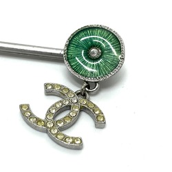 Chanel hairpin Silver