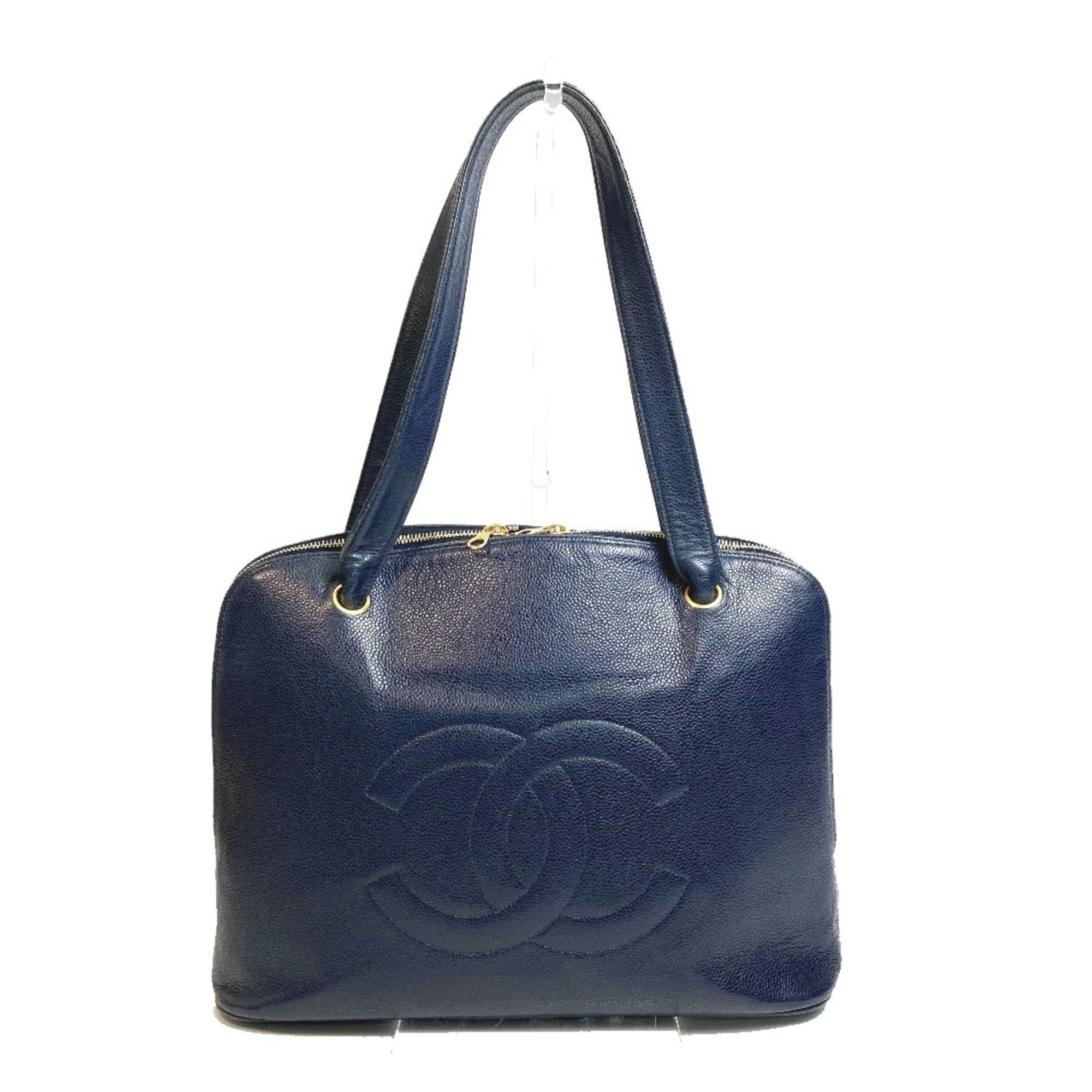 Chanel Bag Tote Bag Shoulder Bag Navy