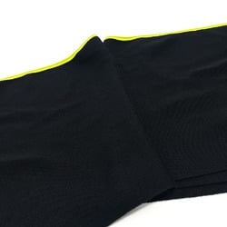 Chanel Sports Scarf Black x Fluorescent Green