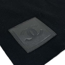 Chanel Sports Scarf Black x Fluorescent Green