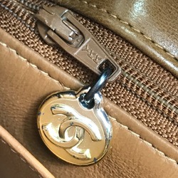 Chanel Matelasse Bag Tote Bag Hand Bag Brown SilverHardware