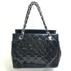 Chanel CC Mark Bag Matelasse Hand Bag Black