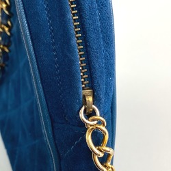 Chanel CC Mark CC bag party bag Hand Bag blue GoldHardware