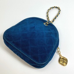 Chanel CC Mark CC bag party bag Hand Bag blue GoldHardware