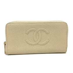 Chanel A13228 CC Mark Long wallet Long Wallet BeigeBased