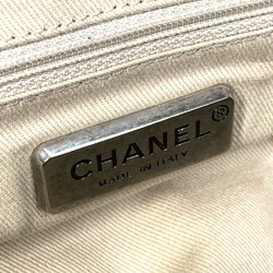 Chanel CC Mark Bag Mini Duffle Bag Hand Bag Brown SilverHardware