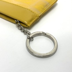 Chanel CC Mark With key ring coin purse yellow