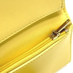 Chanel AP1991 CC Mark Card Case coin purse yellow