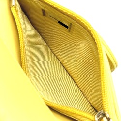 Chanel AP1991 CC Mark Card Case coin purse yellow