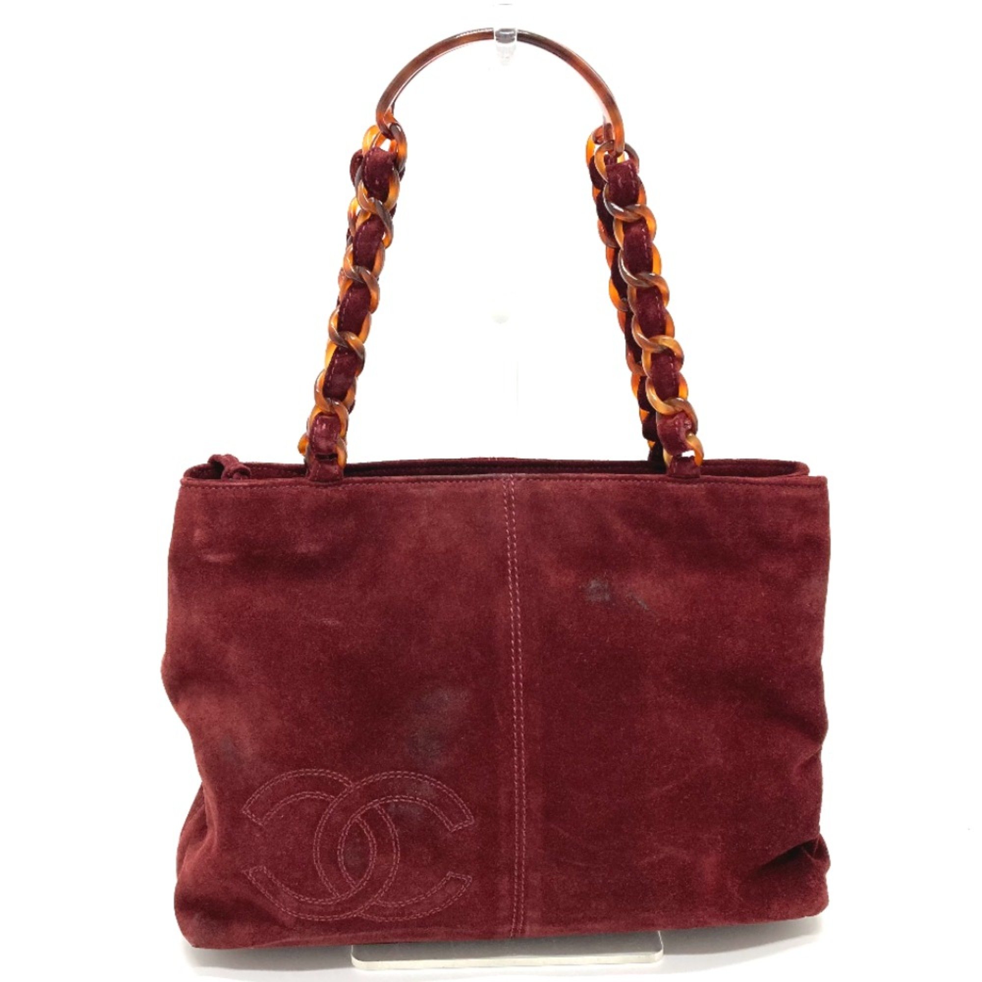 Chanel CC Mark bag shawl Shoulder Bag Bordeaux