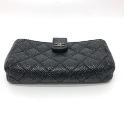 Chanel CC Mark coin purse/Coin Compartment Pouch Black SilverHardware