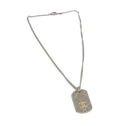 Chanel CC Mark 05P Necklace Silver