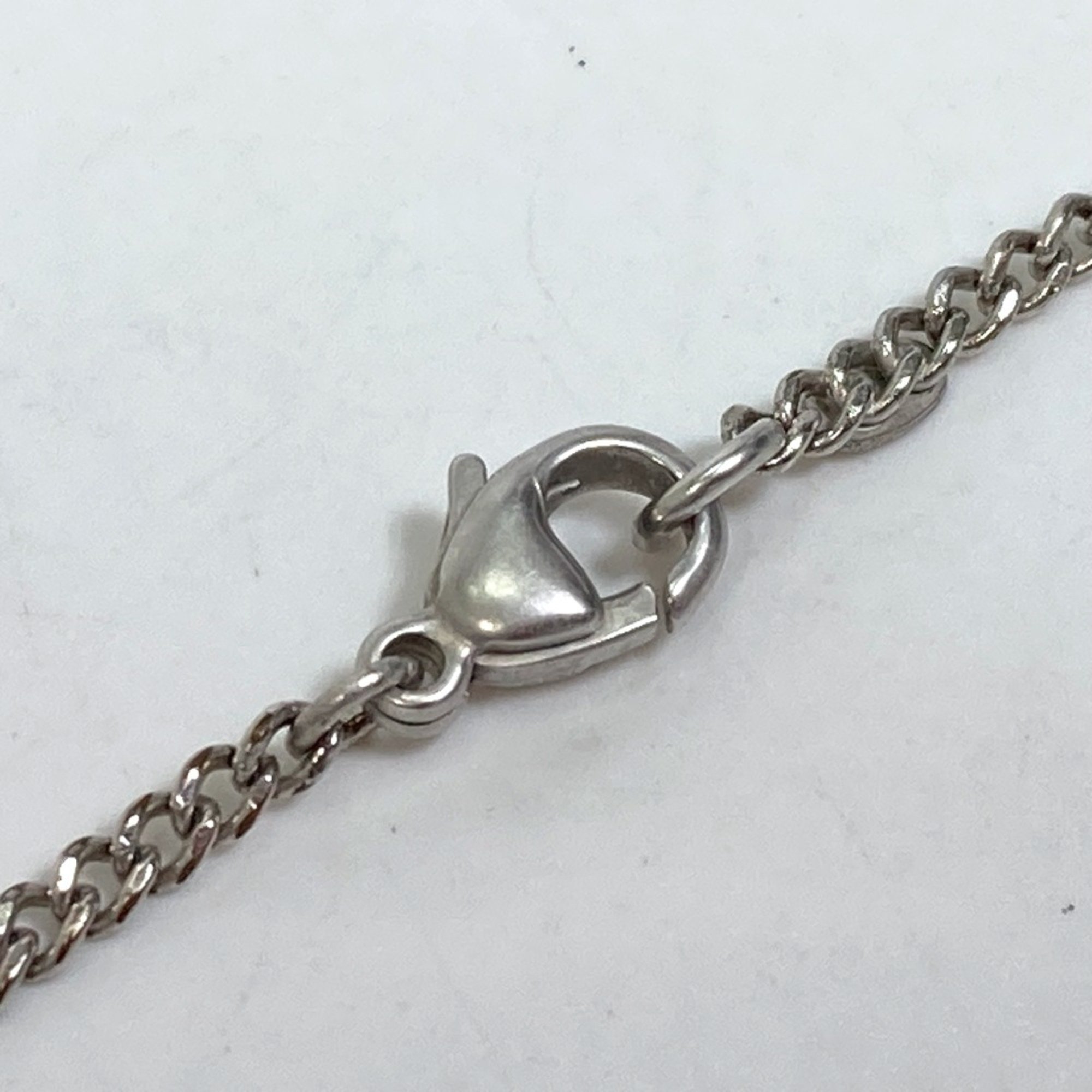 Chanel CC Mark 05P Necklace Silver