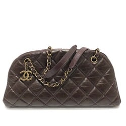 Chanel CC Mark Bags/Shoulder Bags Tote Bag Brown GoldHardware