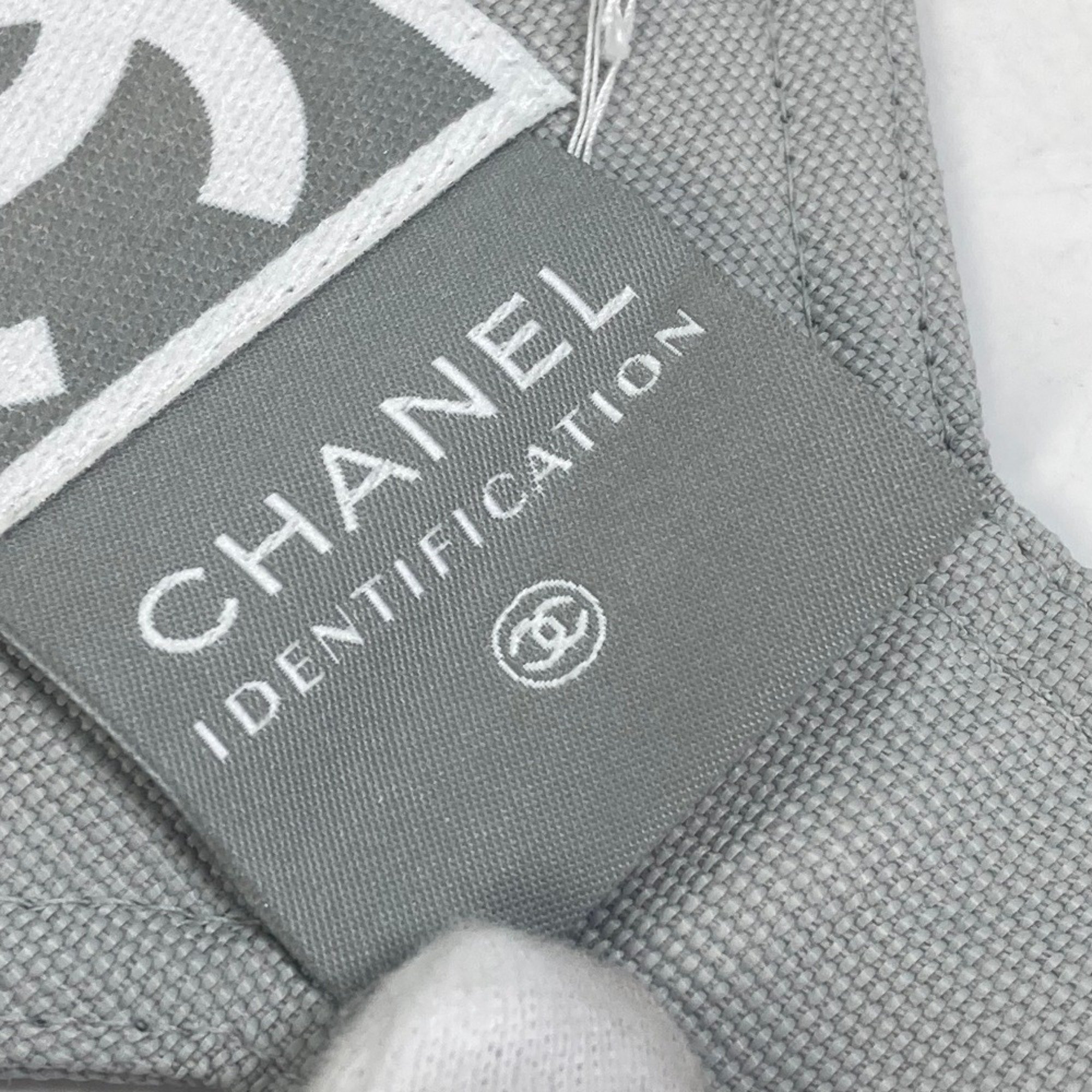 Chanel Sports line Arm band Wristband gray