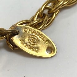 Chanel Long chain Necklace Gold