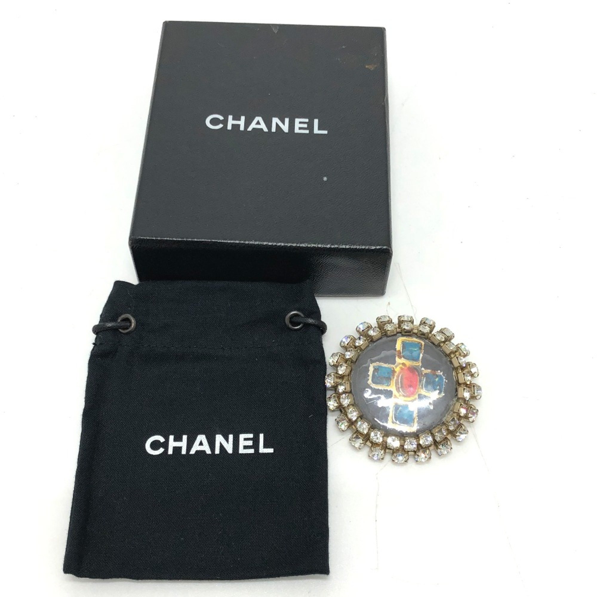 Chanel Fashion Accessories 08P/Accessories Brooch Black