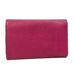 Chanel A13502 CC Mark Three fold Key Case pink