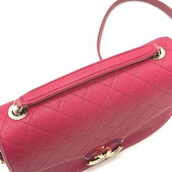 Chanel CC Mark CC Bag 2WAY Chain Shoulder Bag Pink Based GoldHardware