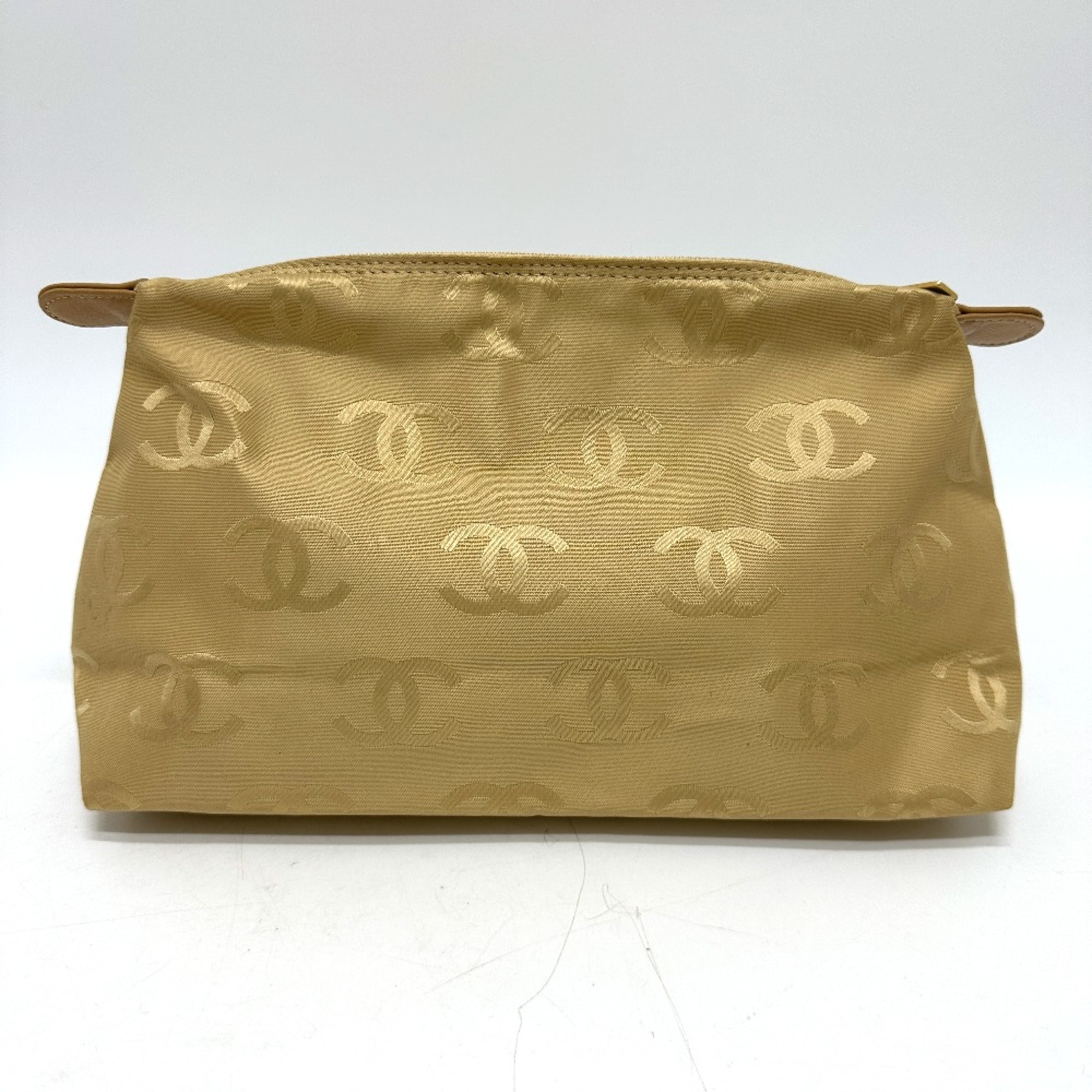 Chanel With bag pouch Tote Bag Beige