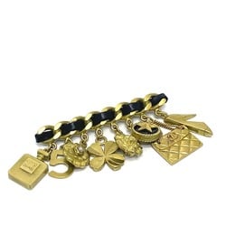 Chanel Icon vintage Pin Accessories Brooch Gold Black