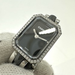 Chanel H3058 watch Bezel Diamond Wristwatch Black