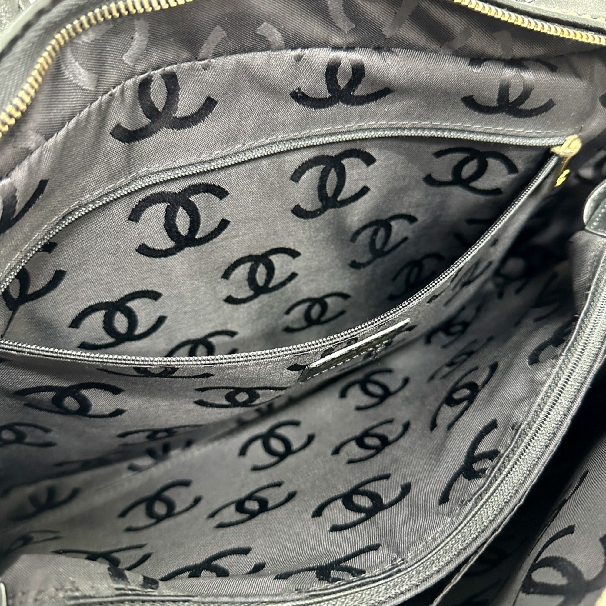 Chanel CC Mark vintage Hand Bag Black