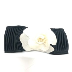 Chanel Camellia ribbon motif accessories hair accessories Valletta Black