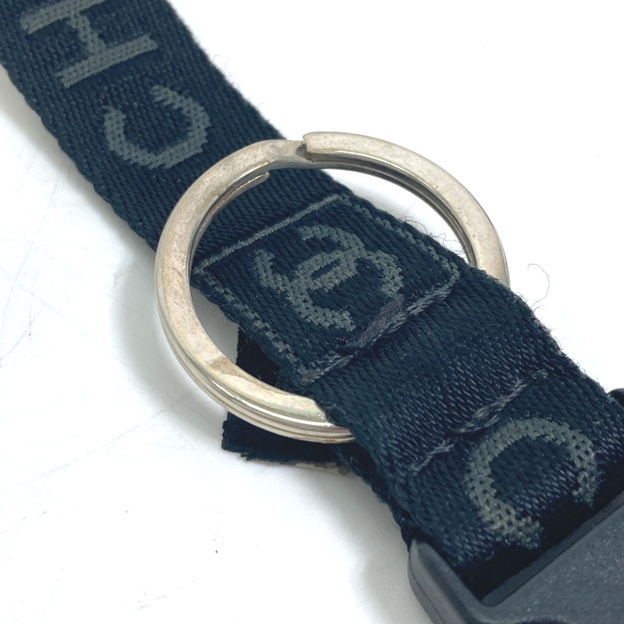 Chanel sportssports Key Holder Key ring Black