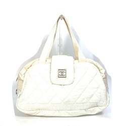 Chanel A29853 Sports Bag Shoulder Bag Duffle Bag White