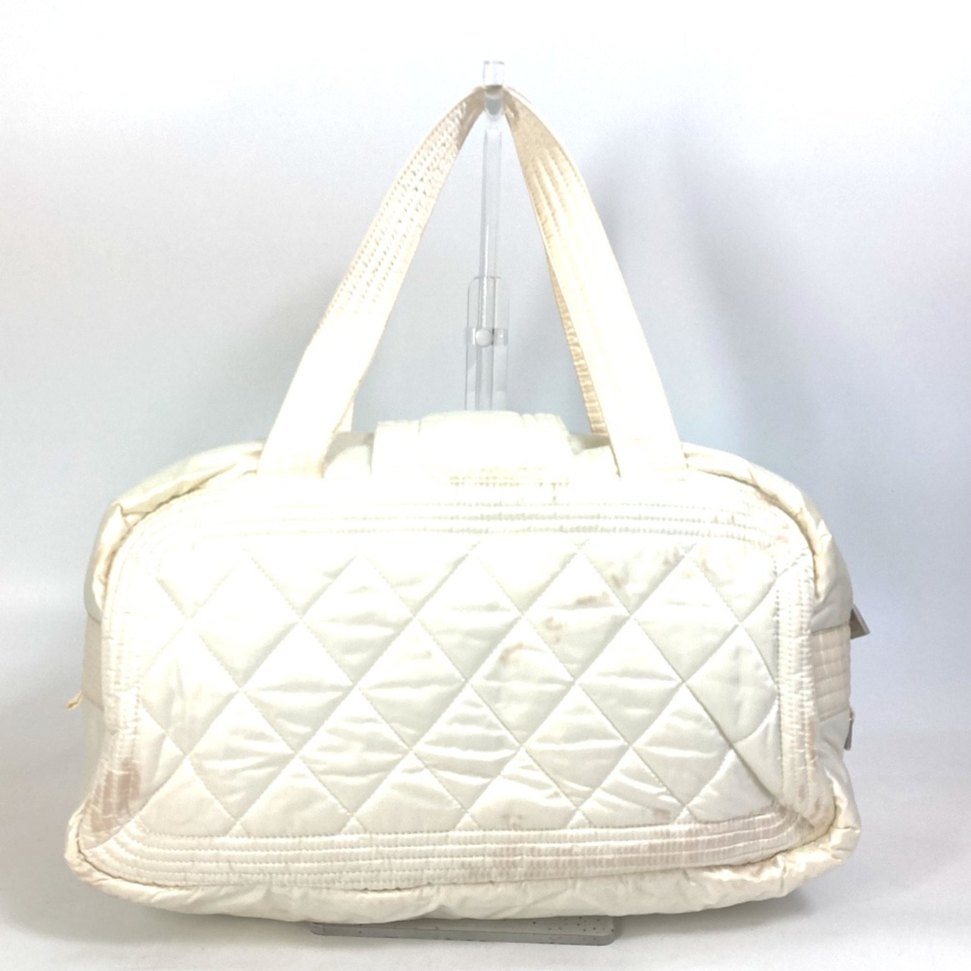 Chanel A29853 Sports Bag Shoulder Bag Duffle Bag White