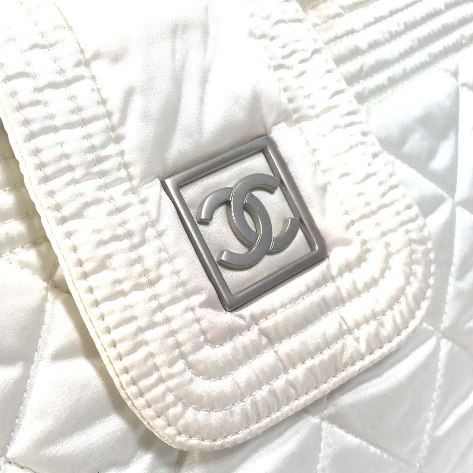 Chanel A29853 Sports Bag Shoulder Bag Duffle Bag White