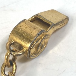 Chanel 96A vintage CC Mark Bag Charm Key Holder Gold