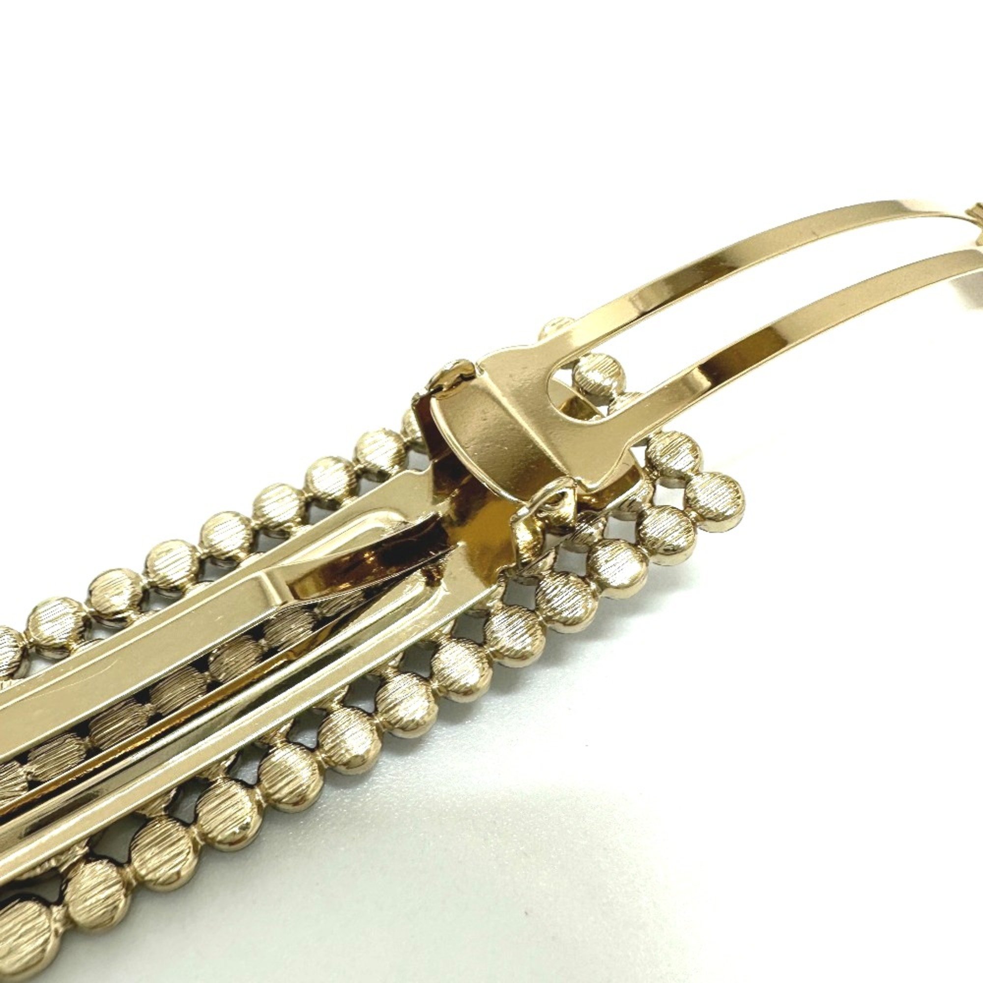 Chanel logo hair accessory Valletta Gold