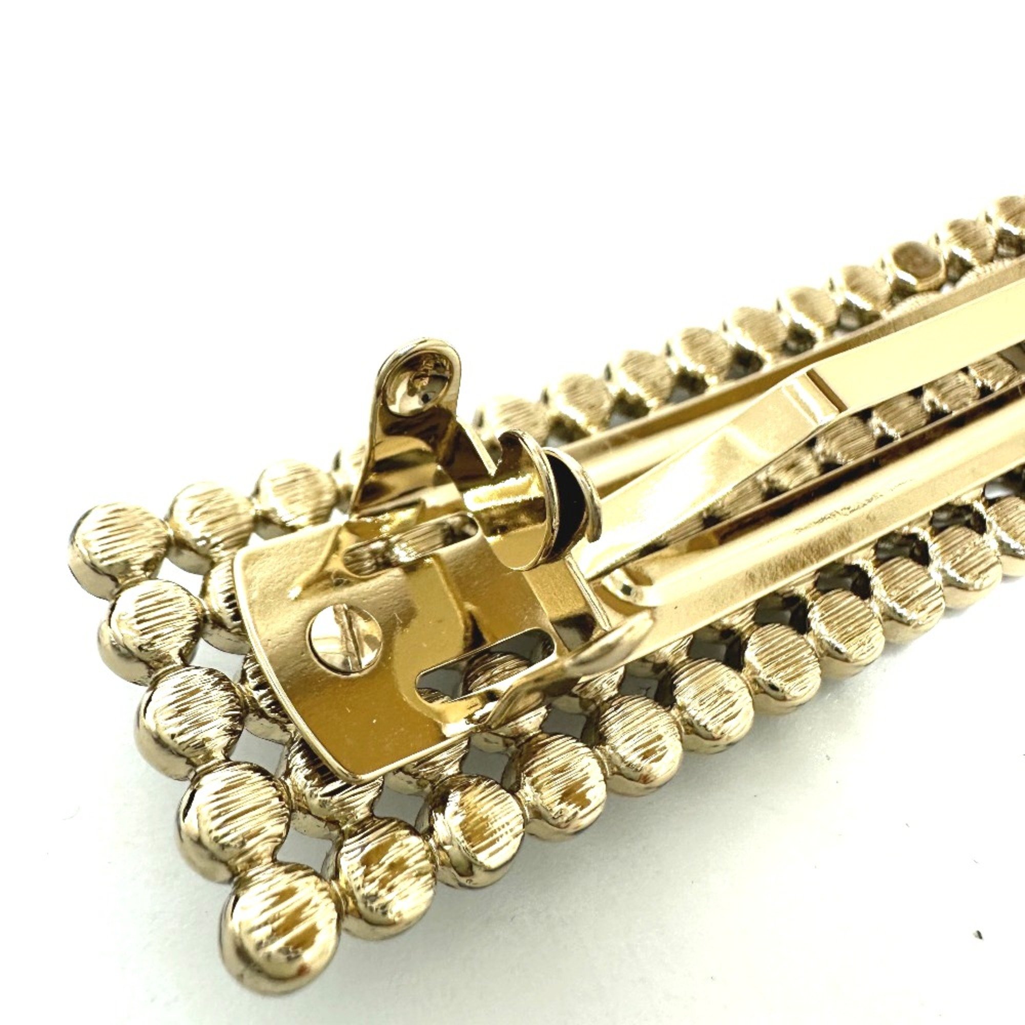 Chanel logo hair accessory Valletta Gold