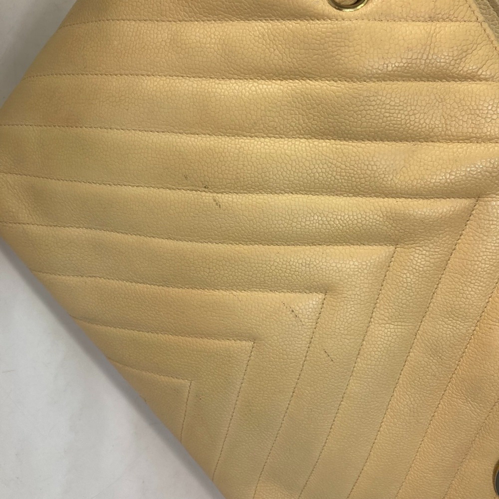 Chanel CC Mark Shoulder bag Tote Bag Shoulder Bag yellow