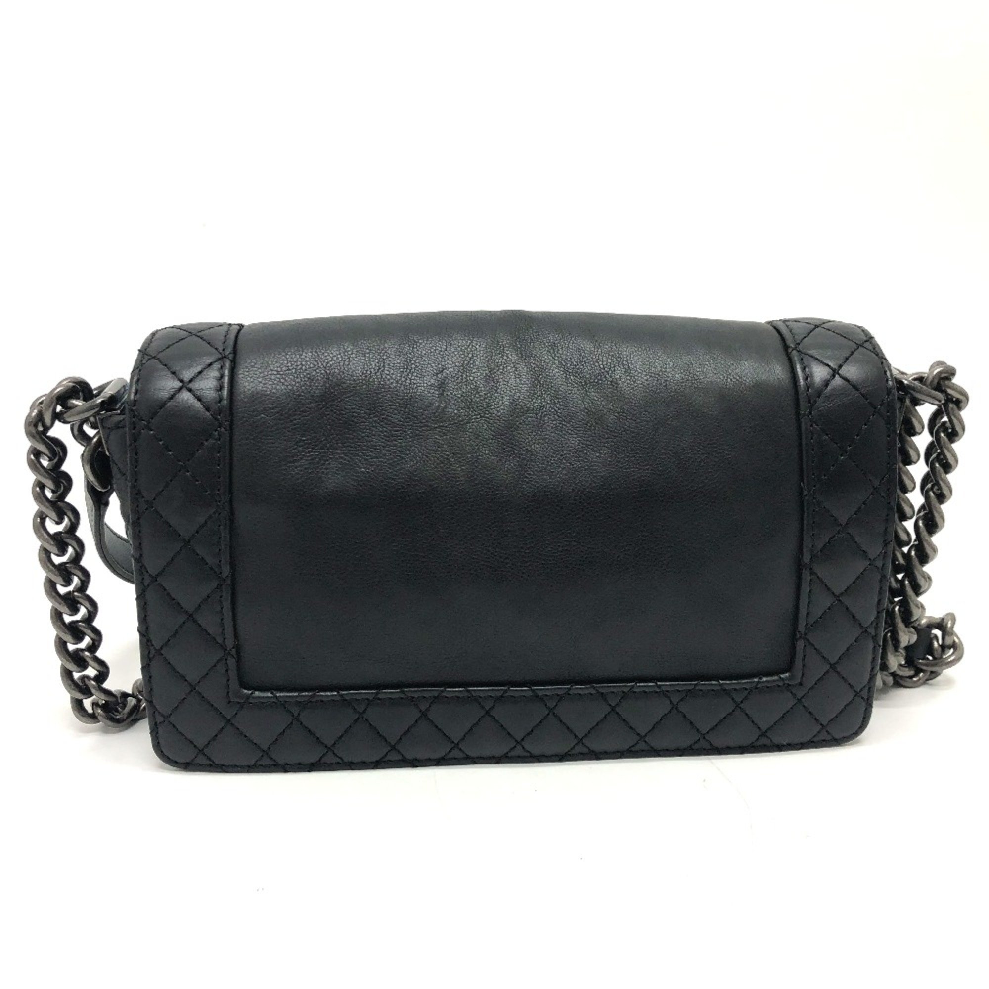 Chanel A92193 CC Mark Chain Shoulder Bag Black SilverHardware eLADY Globazone