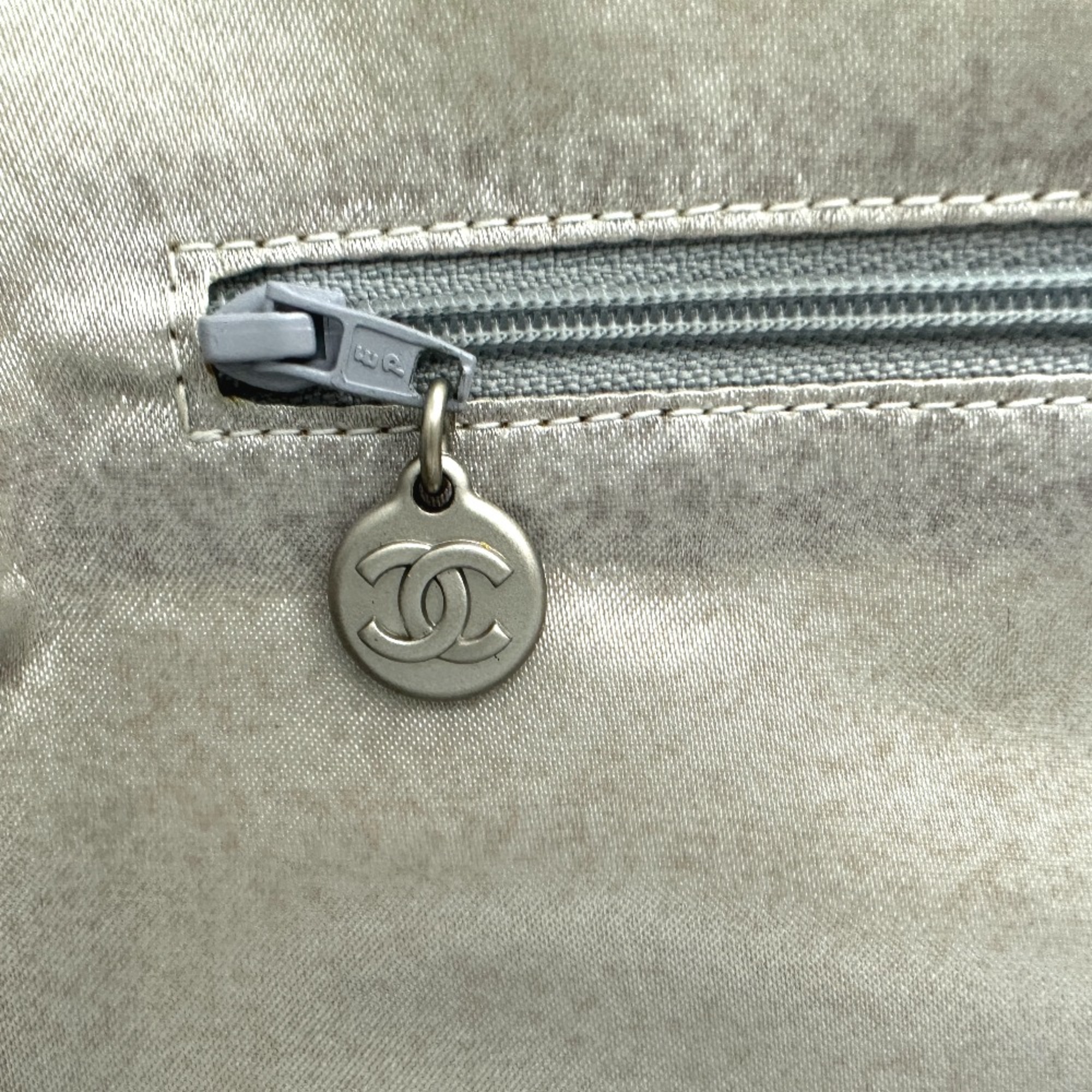 Chanel CC Mark Hand Bag WhiteBased