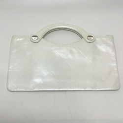 Chanel CC Mark Hand Bag WhiteBased