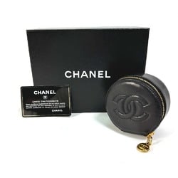 Chanel A02786 CC Mark CC jewelry case pouch ring case ring Accessory case Black