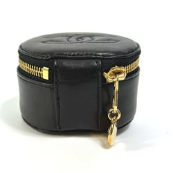 Chanel A02786 CC Mark CC jewelry case pouch ring case ring Accessory case Black