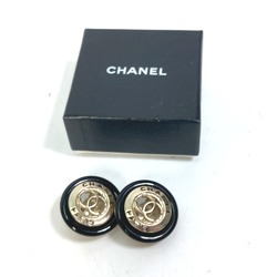 Chanel CC Mark CC A18B accessories Earrings Black Gold